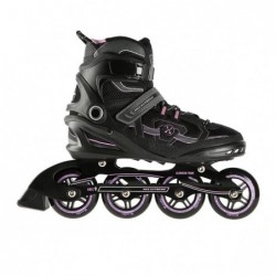 NA9157 BLACK-PURPLE SIZE 38 IN-LINE SKATES NILS EXTREME