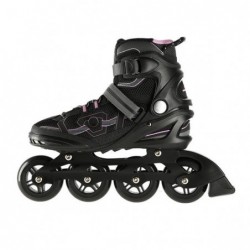 NA9157 BLACK-PURPLE SIZE 38 IN-LINE SKATES NILS EXTREME