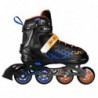 NH18190A IN-LINE SKATES/HOCKEY ICE SKATES SET 2IN1 BRAVE BLUE SIZE S(29-33) NILS EXTREME