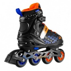 NH18190A IN-LINE SKATES/HOCKEY ICE SKATES SET 2IN1 BRAVE BLUE SIZE S(29-33) NILS EXTREME