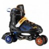 NH18190A IN-LINE SKATES/HOCKEY ICE SKATES SET 2IN1 BRAVE BLUE SIZE S(29-33) NILS EXTREME