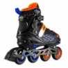 NH18190A IN-LINE SKATES/HOCKEY ICE SKATES SET 2IN1 BRAVE BLUE SIZE M(34-38) NILS EXTREME