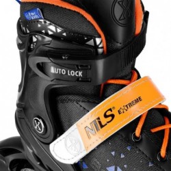 NH18190A IN-LINE SKATES/HOCKEY ICE SKATES SET 2IN1 BRAVE BLUE SIZE M(34-38) NILS EXTREME