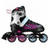 NH18190A IN-LINE SKATES/HOCKEY ICE SKATES SET 4IN1 BRAVE PINK SIZE S(29-33) NILS EXTREME