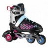 NH18190A IN-LINE SKATES/HOCKEY ICE SKATES SET 4IN1 BRAVE PINK SIZE S(29-33) NILS EXTREME