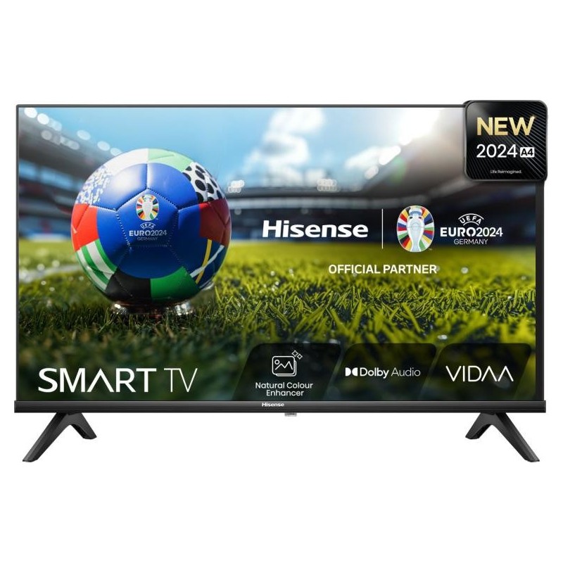 Hisense HD Smart TV 32A4N 32" Smart TV VIDAA OS HD Ready Black