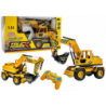 Remote Controlled Excavator Bulldozer Remote Control R/C 2in1 For Children