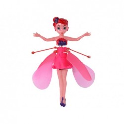 Hand-controlled Magic Flying Fairy Pink Doll