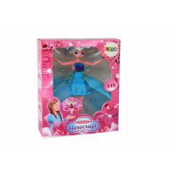 Hand Controlled Magic Blue Fairy Flying Doll