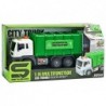 Garbage Truck Friction Drive Sound Effects Green 1:16 Sorting