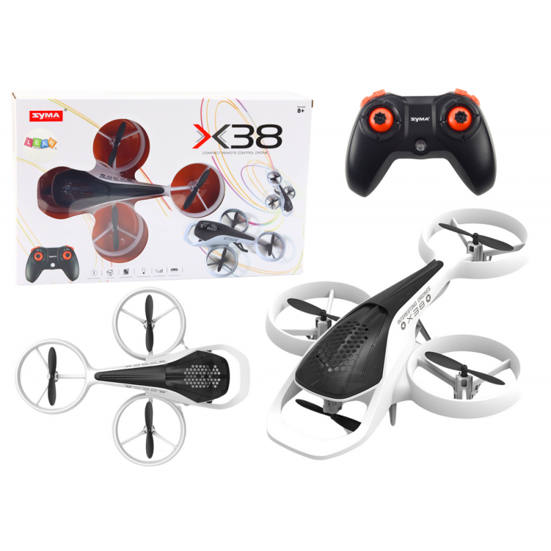 Remote Controlled RC Drone X38 SYMA White