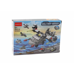 Construction Blocks Helicopter 6in1 DIY Set Vehicles 117 pcs.