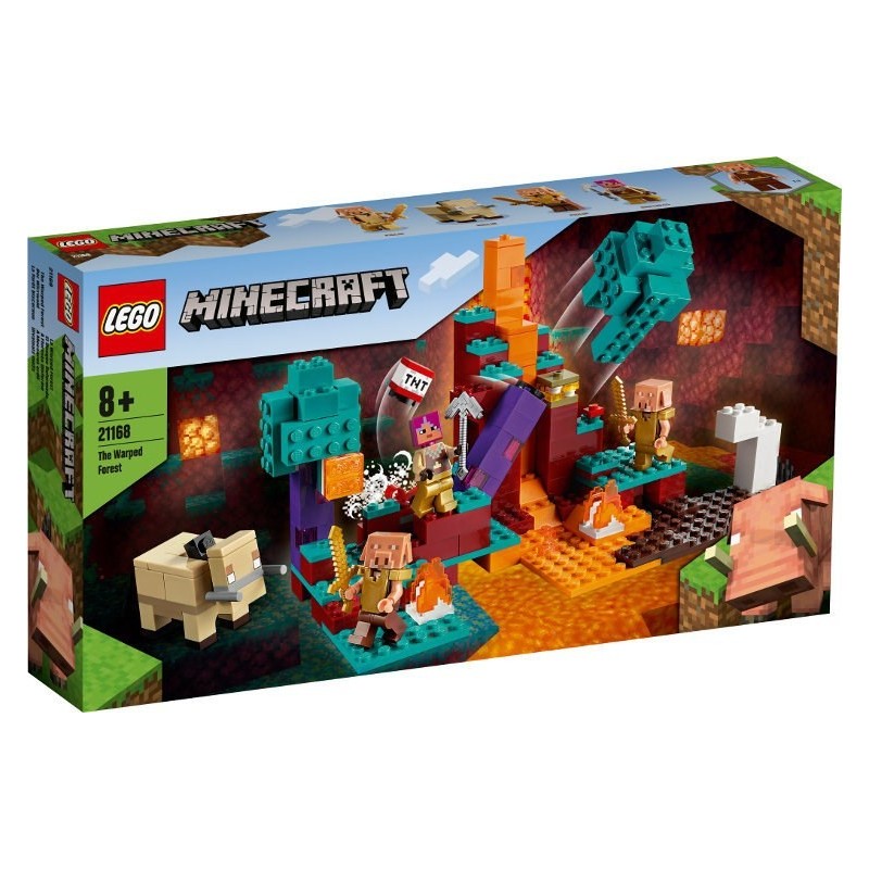 LEGO Minecraft 21168 The warped forest