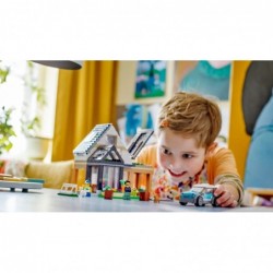 LEGO CITY 60398 FAMILY HOUSE AND ELECTRIC CAR