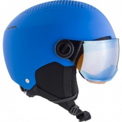 WINTER HELMET ALPINA ZUPO VISOR Q-LITE BLUE MATT 54-58