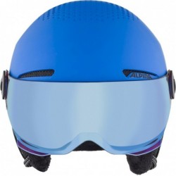 WINTER HELMET ALPINA ZUPO VISOR Q-LITE BLUE MATT 51-55