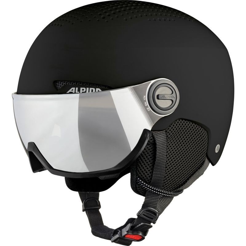 WINTER HELMET ALPINA ARBER VISOR Q LITE BLACK MATT 58-61