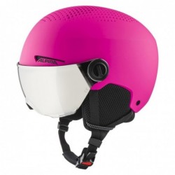 Alpina Zupo Visor winter helmet Q-Lite Pink Matt 51-55