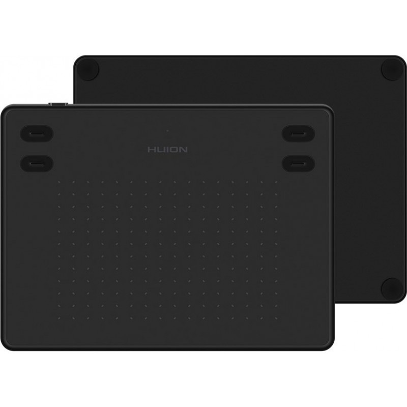 HUION RTE-100-BK graphic tablet Black 5080 lpi 121.9 x 76.2 mm