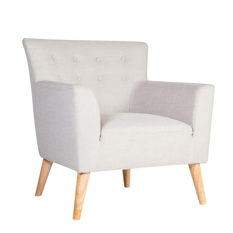 Armchair MOVIE light grey