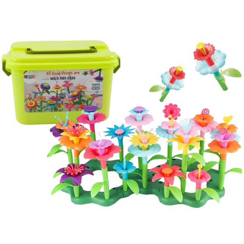 Building Blocks Garden Flowers 135 Pieces