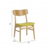 Chair JAXTON light green