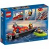 LEGO CITY 60373 FIRE RESCUE BOAT