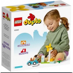 LEGO DUPLO 10985 WIND TURBINE AND ELECTRIC CAR