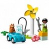 LEGO DUPLO 10985 WIND TURBINE AND ELECTRIC CAR