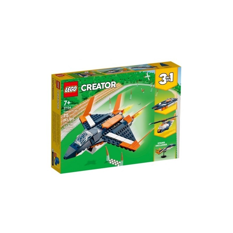 LEGO Creator 31126 Supersonic jetliner