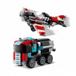 LEGO CREATOR 3 IN 1 31146 FLATBED TRUCK WITH HELICOPTER