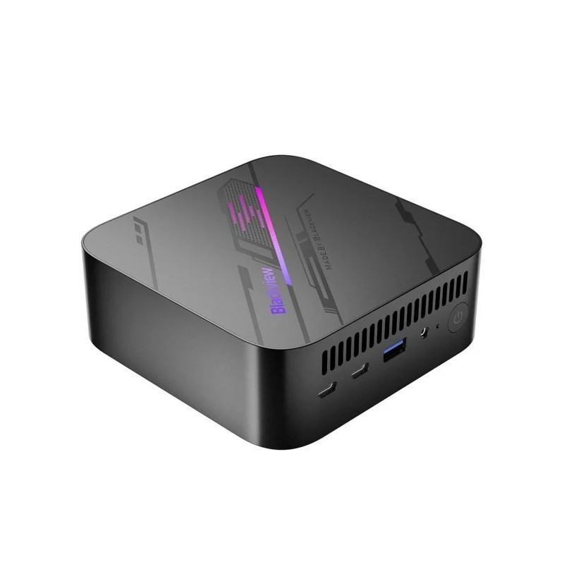 Blackview Mini PC MP100 Ryzen 7-5825U 16 GB DDR4 1 TB SSD Windows 11 Pro Black