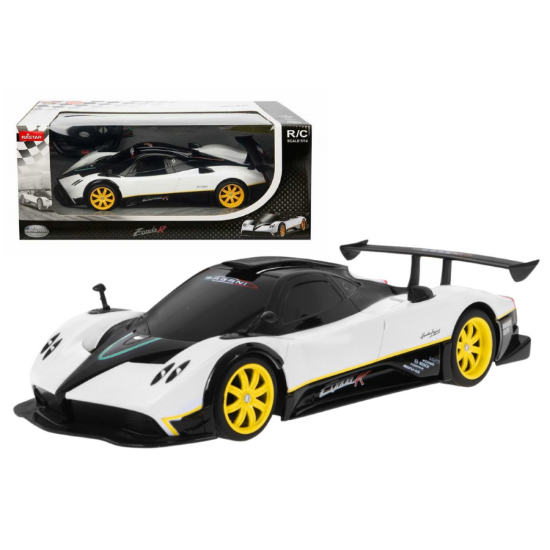 Car RC Sports Remote Control Model Pagani Zonda White 1:14