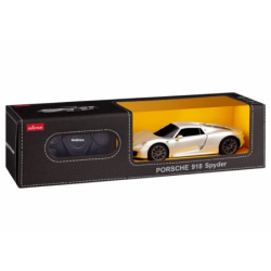 RC Sports Car 1:24 Remote Controlled Porsche 918 Spyder Silver