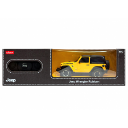 Car R/C 1:24 Remote Controlled JEEP Wrangler JL Rubicon Yellow