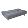 Sofa bed KIRUNA 186x101xH87cm, grey