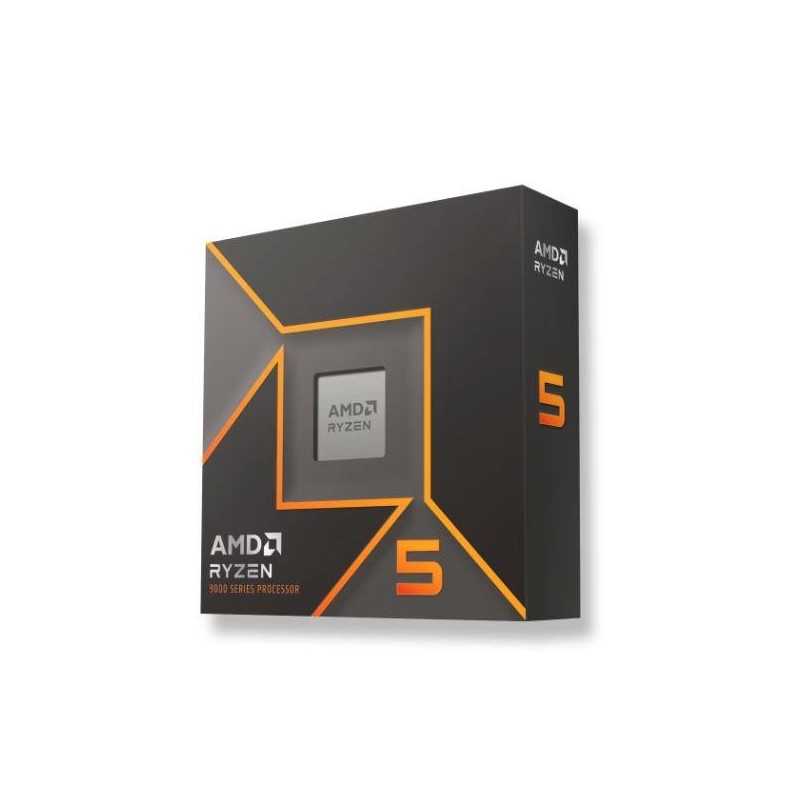 CPU AMD Desktop Ryzen 5 R5-9600X Granite Ridge AM5 3900 MHz Cores 6 32MB Socket SAM5 65 Watts GPU