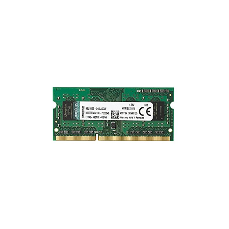 Kingston 4 GB DDR3 1600 MHz Notebook Registered No ECC No