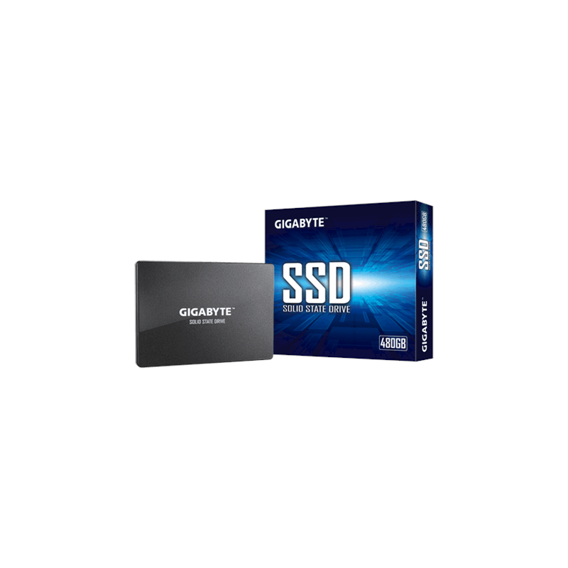 Gigabyte GP-GSTFS31480GNTD 480 GB Solid-state drive interface SATA Read speed 550 MB/s Write speed 480 MB/s