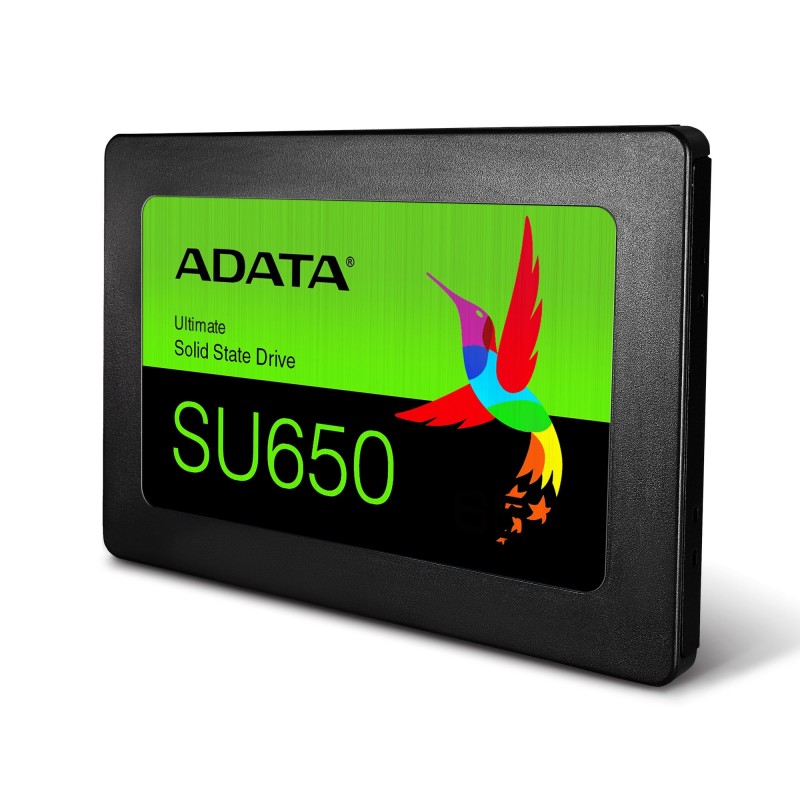 ADATA Ultimate SU650 3D NAND SSD 960 GB SSD form factor 2.5u201d Solid-state drive interface SATA Read speed