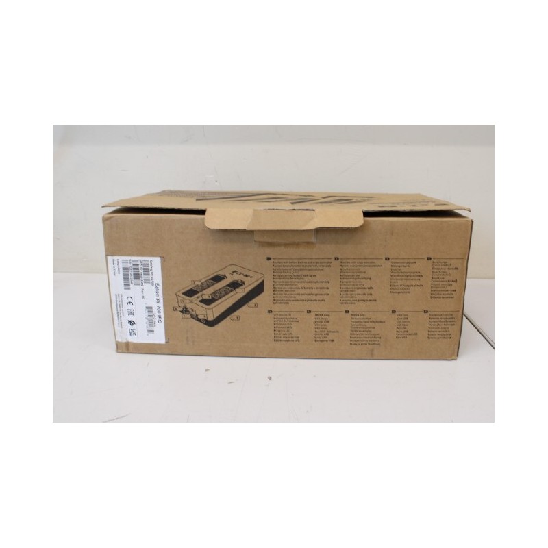 SALE OUT. Eaton UPS 3S 700 IEC Eaton UPS 3S 700 IEC 700 VA 420 W DAMAGED PACKAGING, SCRATCHED ON SIDE