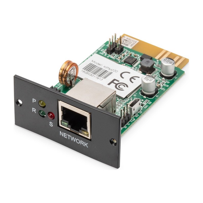 Digitus SNMP and WEB card for DIGITUS OnLine UPS rack mount units DN-170100-1