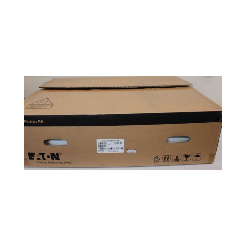 SALE OUT. Eaton 9E2000IR 9E UPS, 2000 VA, 1800 W, Input: C14, Outputs: (6) C13, Rack, 2U Eaton 9E UPS 9E2000IR |