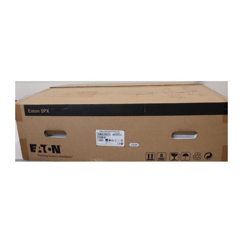 SALE OUT. Eaton UPS 5PX 2200i RT2U G2 Eaton UPS 5PX 2200i RT2U G2 2200 VA 2200 W DAMAGED PACKAGING,