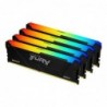 Kingston KF426C16BB2AK4/32  32GB 2666MT/s DDR4 CL16 DIMM (Kit of 4) FURY Beast RGB Kingston