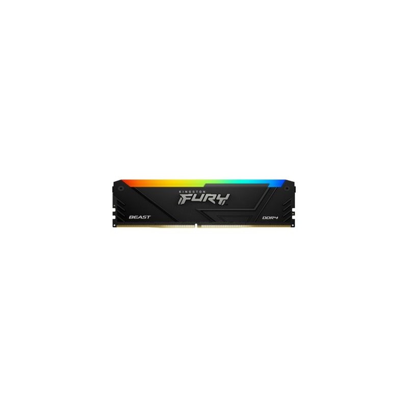 Kingston KF426C16BB12A/16 16GB 2666MT/s DDR4 CL16 DIMM 1Gx8 FURY Beast RGB Kingston