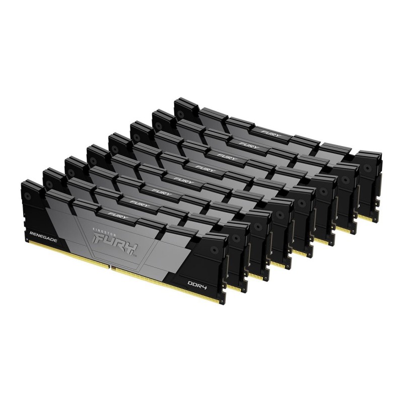 Kingston KF432C16RB2K8/256 256GB 3200MT/s DDR4 CL16 DIMM (Kit of 8) FURY Renegade Black Kingston