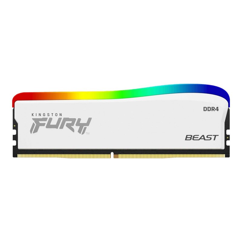 Kingston KF432C16BWA/16 16GB 3200MT/s DDR4 CL16 DIMM FURY Beast White RGB SE Kingston