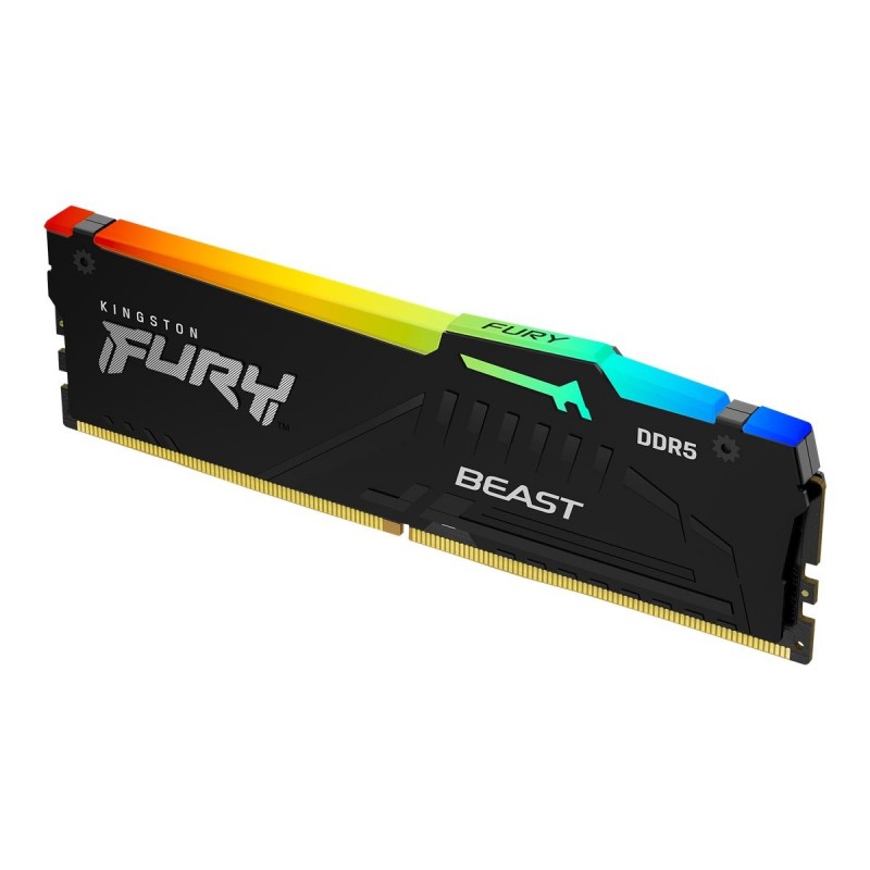 Kingston KF560C30BBA-8 8GB 6000MT/s DDR5 CL30 DIMM FURY Beast Black RGB XMP Kingston