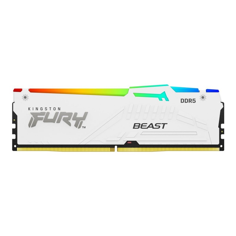 Kingston KF560C30BWA-32 32GB 6000MT/s DDR5 CL30 DIMM FURY Beast White RGB XMP Kingston